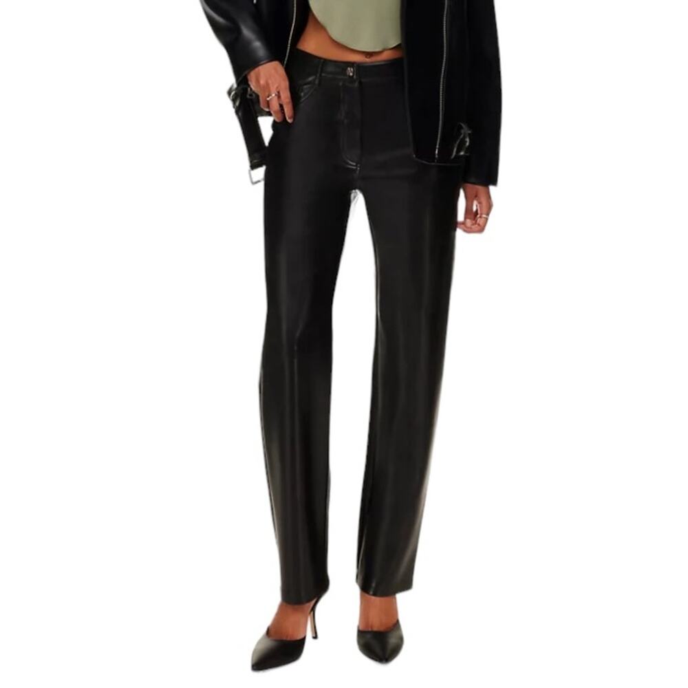 Aritzia Wilfred Melina Pant Black 12